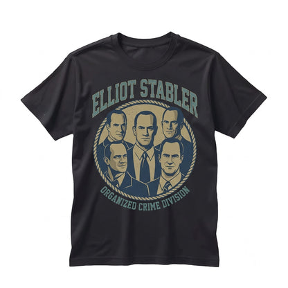 Elliot Stabler Vintage Unisex TShirt Fan Gift Apparel Merchandise Timnas FD