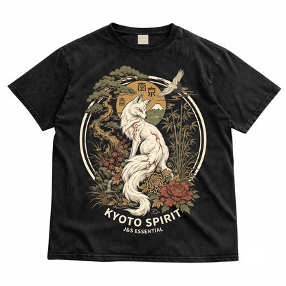 Japanese Kitsune Graphic