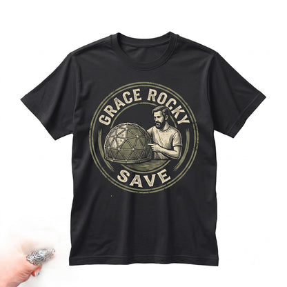 Grace Rocky Save Stars Human Alien Sci Fi Bookish Graphic Space Friendship Gift Unisex TShirt