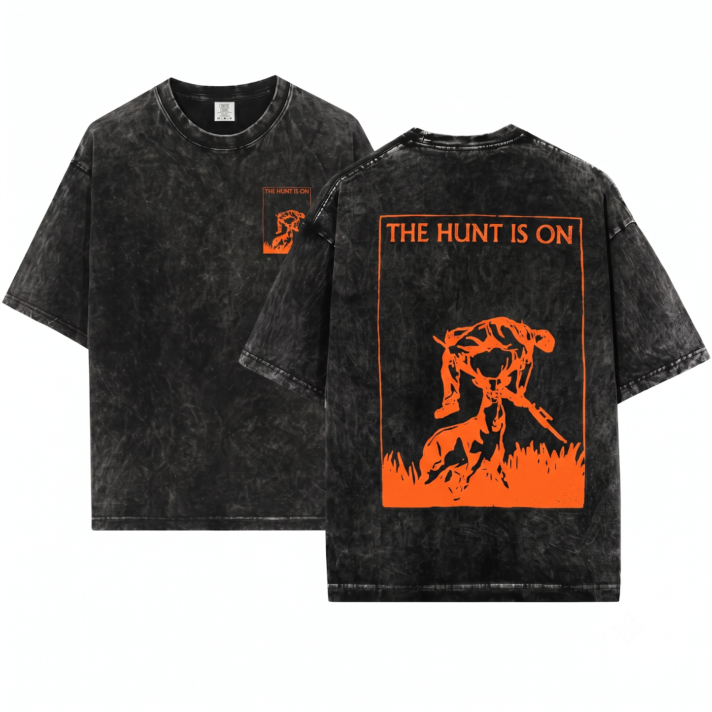 Retro Anti Hunting Deer Shirt Stop Hunting Vegan Activist Wildlife Protection Protest Unisex Heavyweight Garment-Dyed T-Shirt