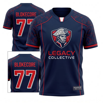 Unisex Breathable Stitched Football Fan Jersey - Lightweight Game Day Athletic Apparel