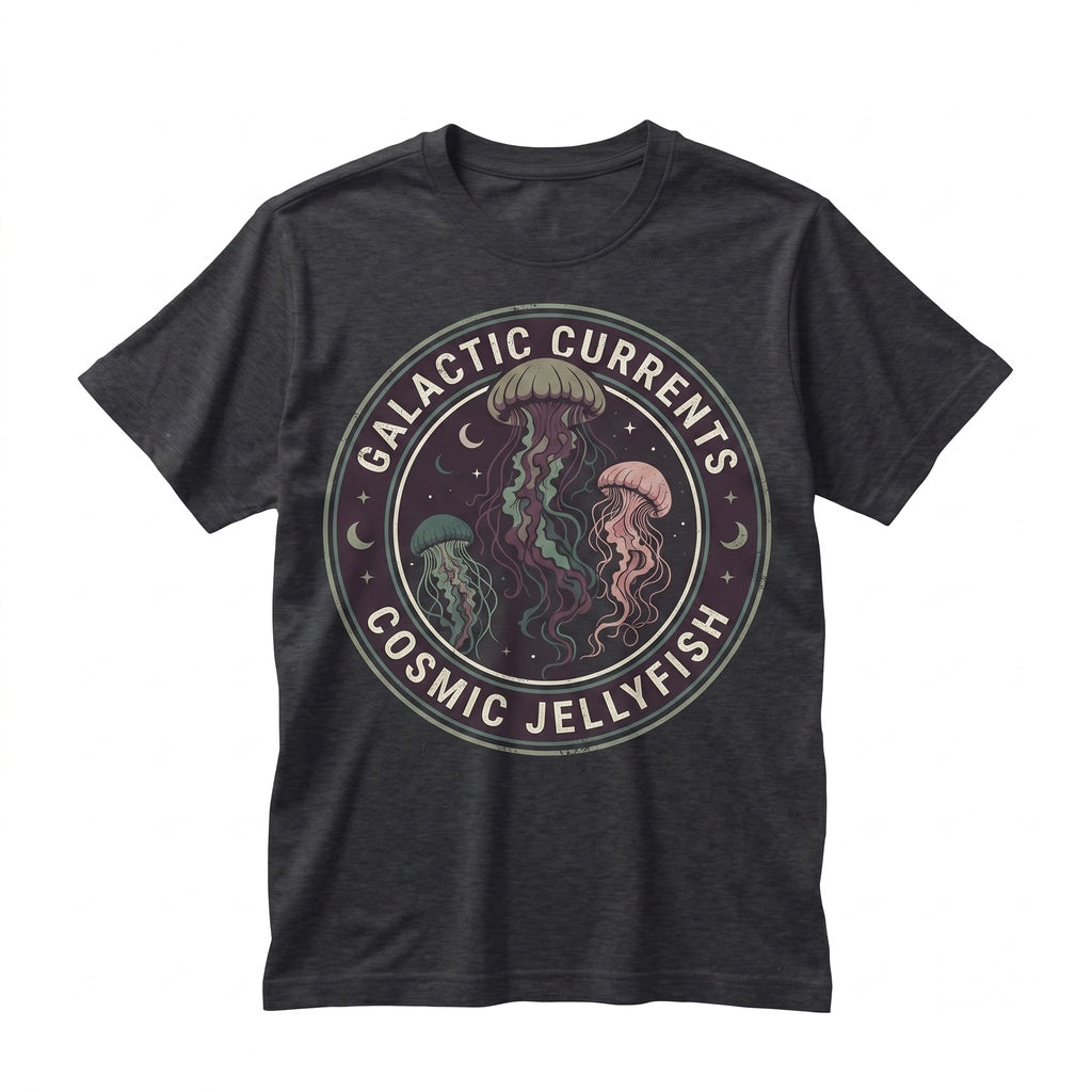 90s Jellyfish Retro Marine Life Graphic Sea Creatures Aquatic Streetwear Beach Ocean Graphic Unisex TShirt