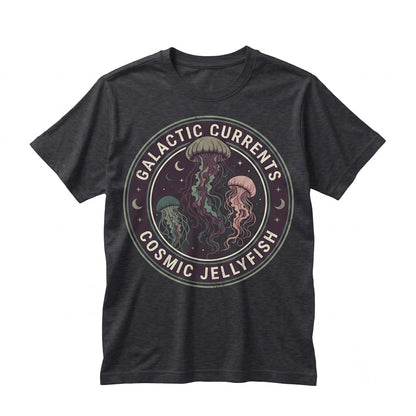 90s Jellyfish Retro Marine Life Graphic Sea Creatures Aquatic Streetwear Beach Ocean Graphic Unisex TShirt