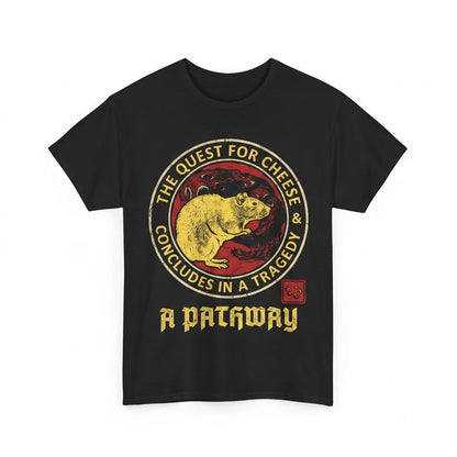 Japanese Quest For Cheese Rat Graphic Aesthetic Novelty Cotton Unisex TShirt