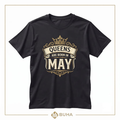 Birthday Queen Custom Month Graphic Tee Apparel Gift Unisex TShirt