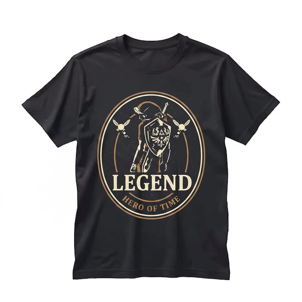 Retro Video Gamer Graphic Cotton Crewneck Apparel Unisex TShirt