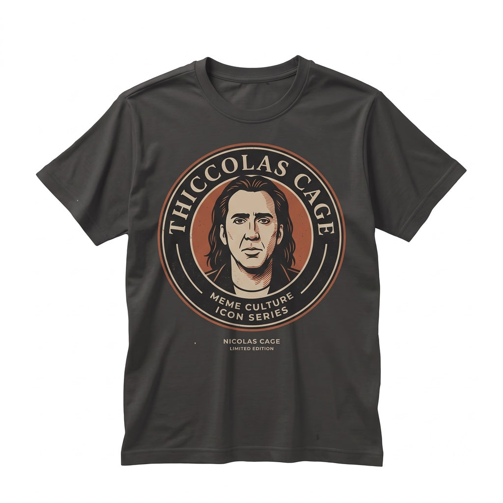 Thiccolas Cage Vintage Unisex TShirt Gift For Men And Women Timnas FD