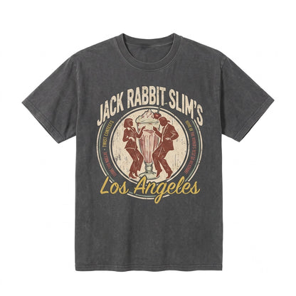 Jack Rabbit Slims Retro 1950s Diner Cult Classic Movie Graphic Unisex TShirt