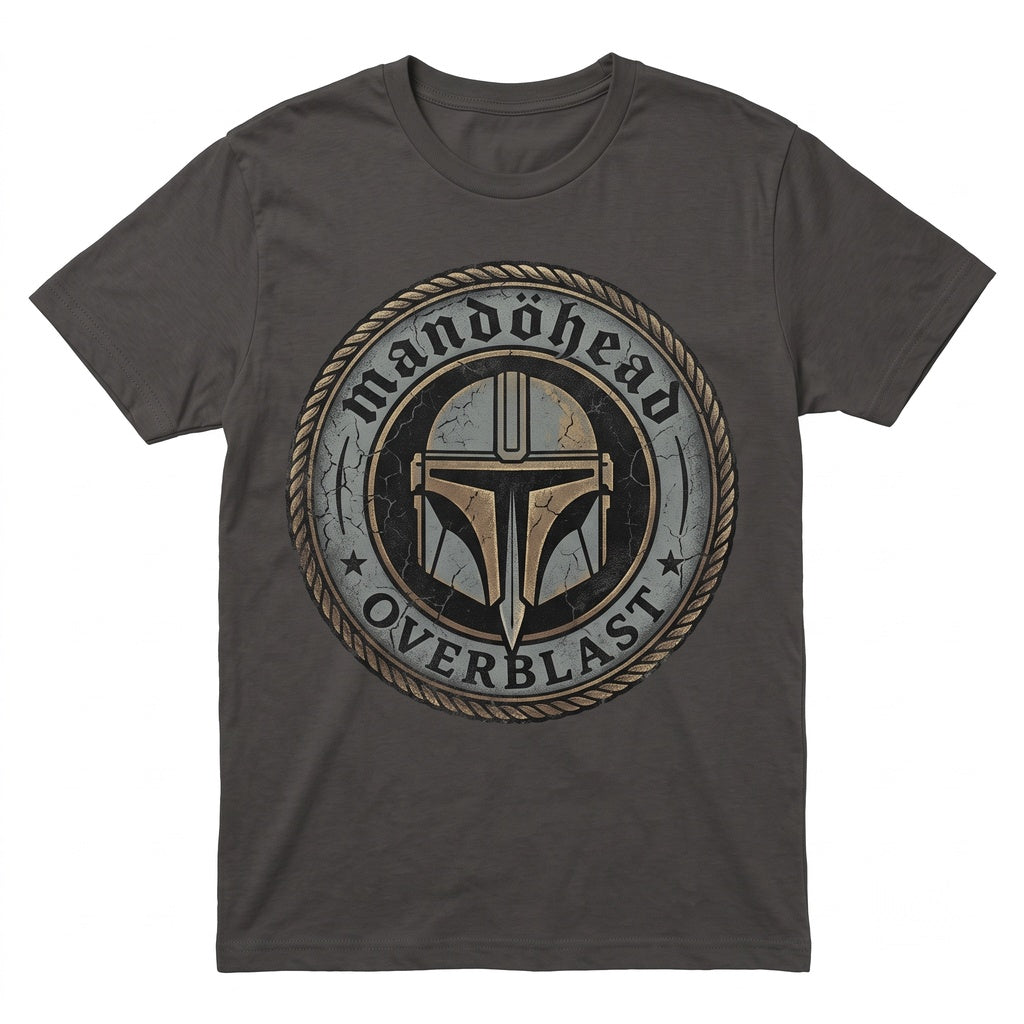 Mandohead Novelty Graphic Tee Unisex TShirt