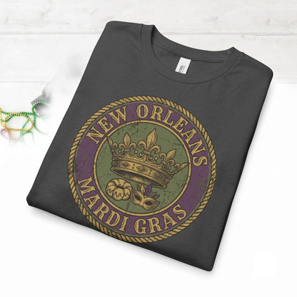 Coquette Bows Mardi Gras Carnival Fat Tuesday Louisiana Parade Family Group Sweatshirt Unisex TShirt