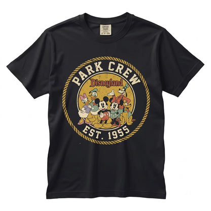 Retro Theme Park Family Vacation Magical Mouse Friends Apparel Unisex TShirt