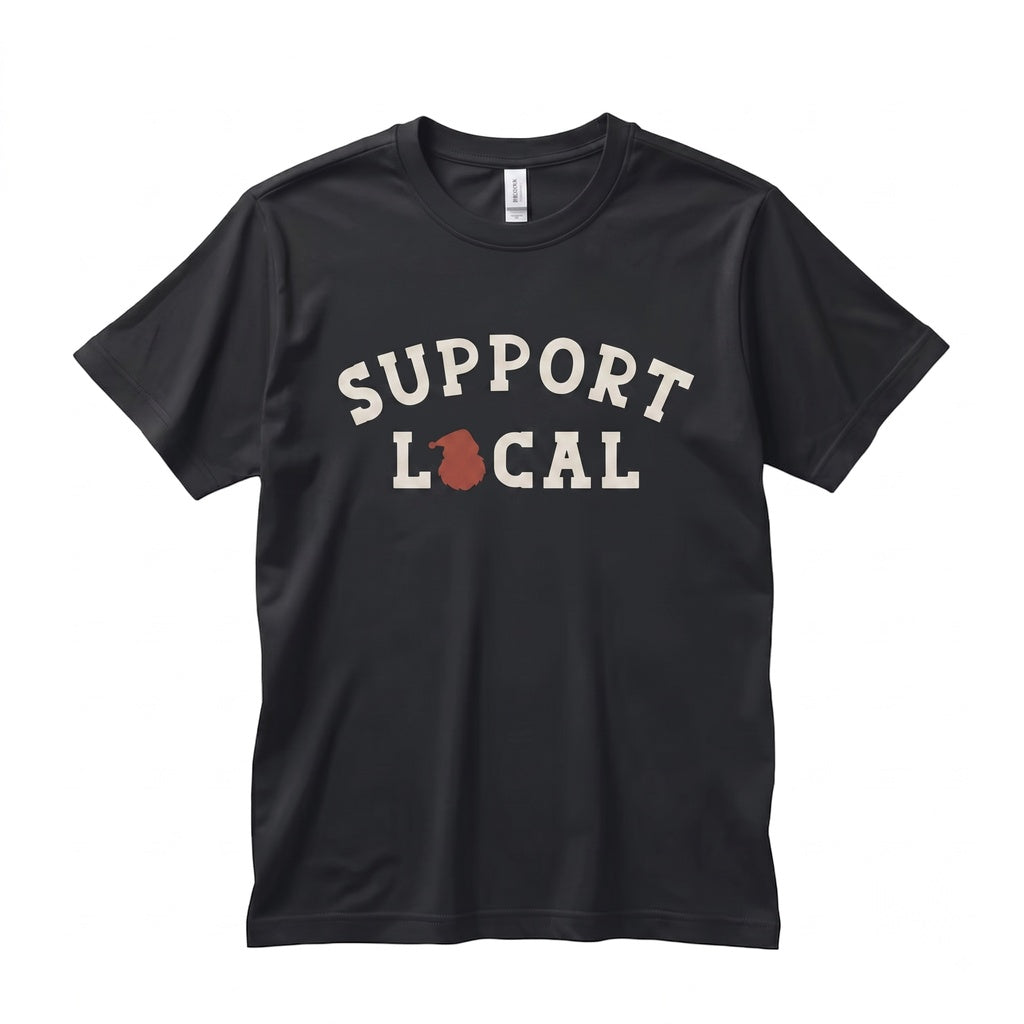 Support Local Small Business Owner Holiday Christmas Pullover Entrepreneur Advocate Gift Apparel Unisex TShirt