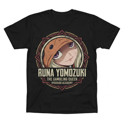 Yumeko Compulsive Gambler Manga Waifu Japanese Anime Graphic Unisex TShirt