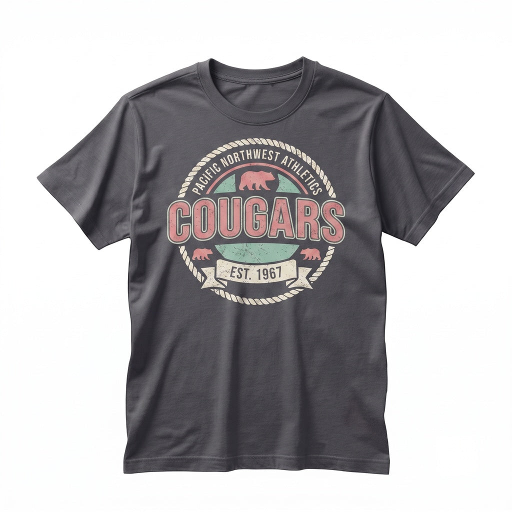 Custom Mascot Logo Game Day Spirit Apparel Back To School Gift Unisex TShirt