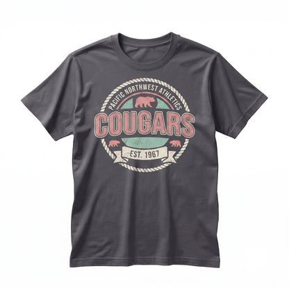 Custom Mascot Logo Game Day Spirit Apparel Back To School Gift Unisex TShirt