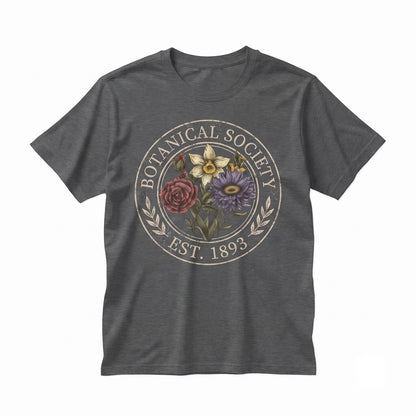 Personalized Birth Flower Botanical Plant Mom Custom Apparel Unisex TShirt