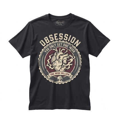 Obsession Nikki Graphic Print Vintage Cotton Aesthetic Casual Top Unisex TShirt