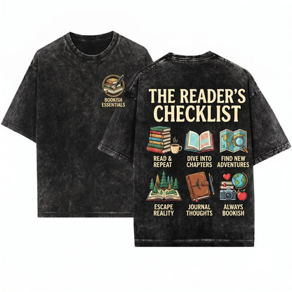 Funny Creative Author Writing Life Book Lover Literary Gift Unisex Wash T-Shirt