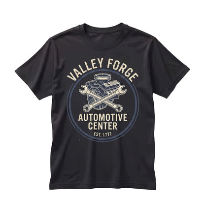 Valley Forge Automotive Comedy Stand Up Mechanic Graphic Humor Novelty Gift Unisex TShirt