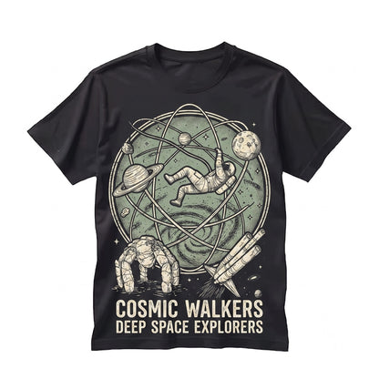 Project Hail Mary Space Collage Graphic Astronaut Rocket Galaxy Sci-Fi Book Lover Adventure Gift Unisex TShirt