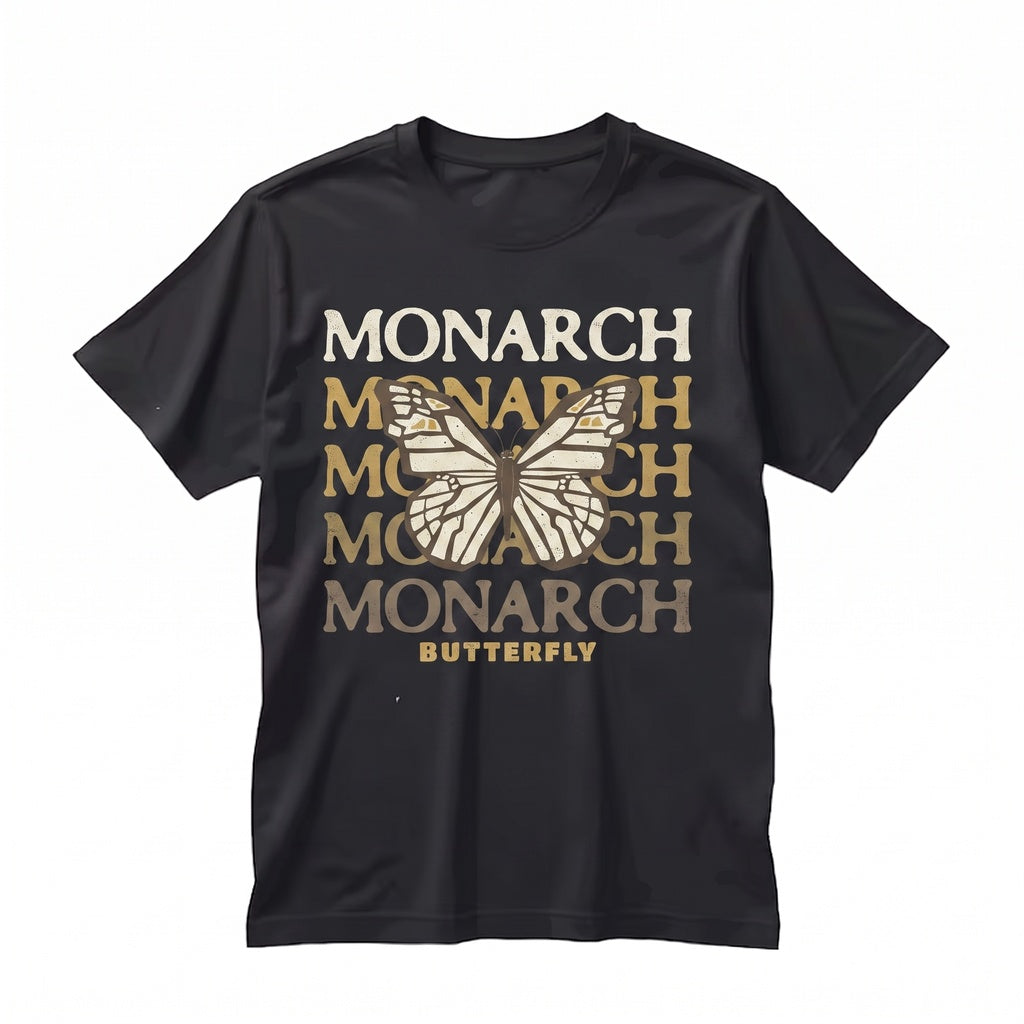 Monarch Butterfly Oversized Womens Graphic Nature Lover Gift Top Unisex TShirt