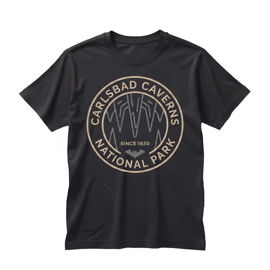 Carlsbad Caverns National Park New Mexico Vintage Chihuahuan Desert Hiking Camping Adventure Souvenir Gift Unisex TShirt
