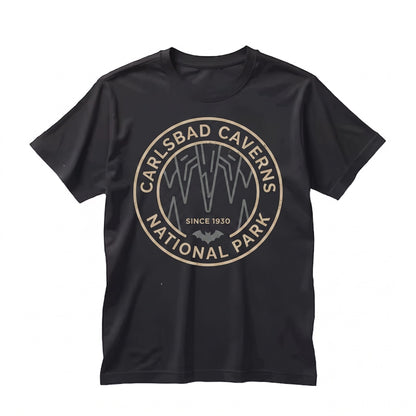 Carlsbad Caverns National Park New Mexico Vintage Chihuahuan Desert Hiking Camping Adventure Souvenir Gift Unisex TShirt