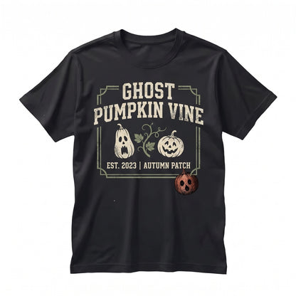 Vintage Spooky Jack-o-Lantern Halloween Graphic Fall Trick-or-Treat Gift Unisex TShirt