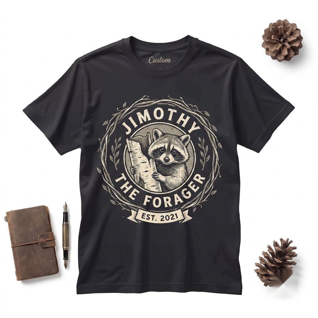 Jimothy Seattle Short Spine Raccoon Viral Funny Meme Animal Lover Graphic Unisex TShirt