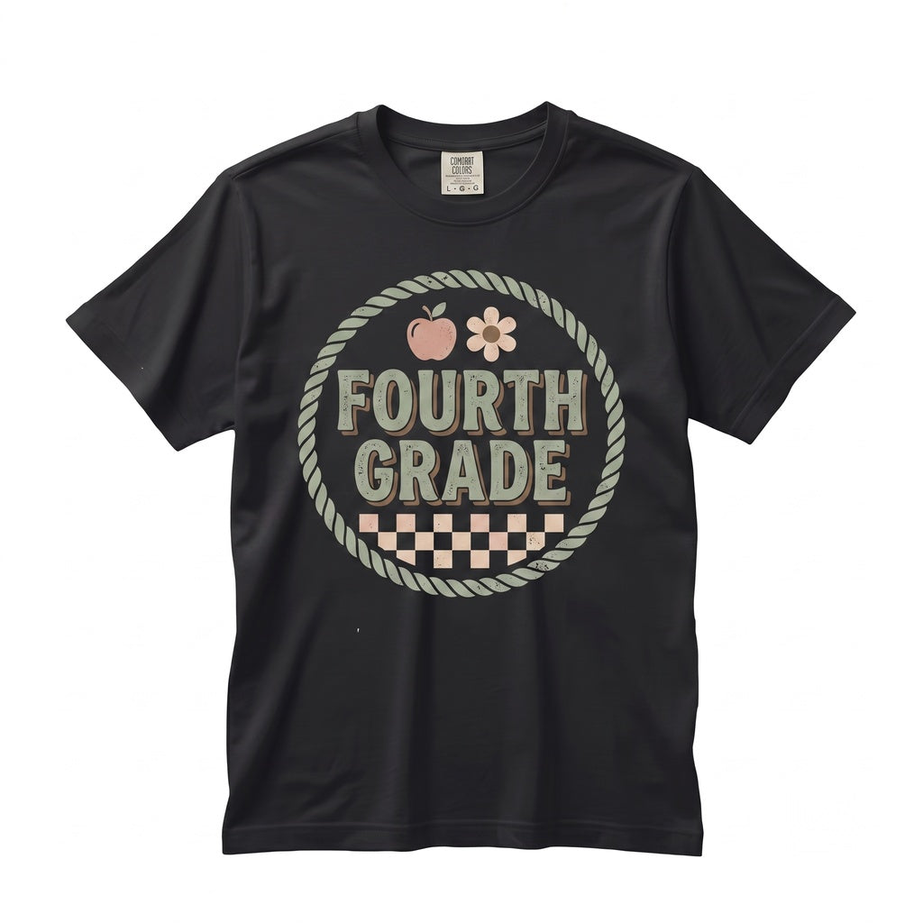 Fourth Grade Teacher Team Back To School First Day Gift Unisex TShirt