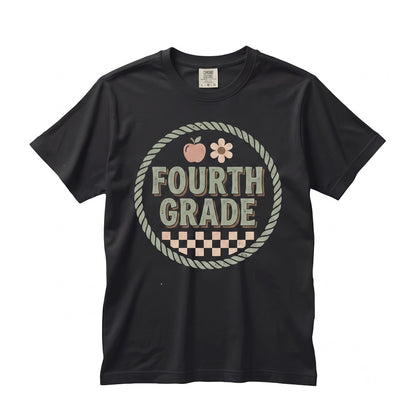 Fourth Grade Teacher Team Back To School First Day Gift Unisex TShirt