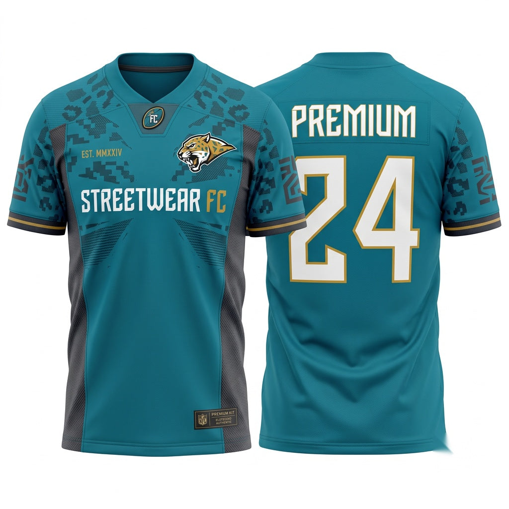 Unisex Game Day Football Fan Jersey - Breathable Mesh Athletic Shirt