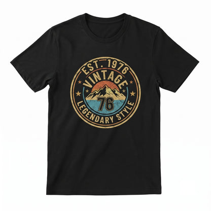 Vintage 1976 50th Birthday Gift For Women Fifty Apparel Classic Tee Unisex TShirt