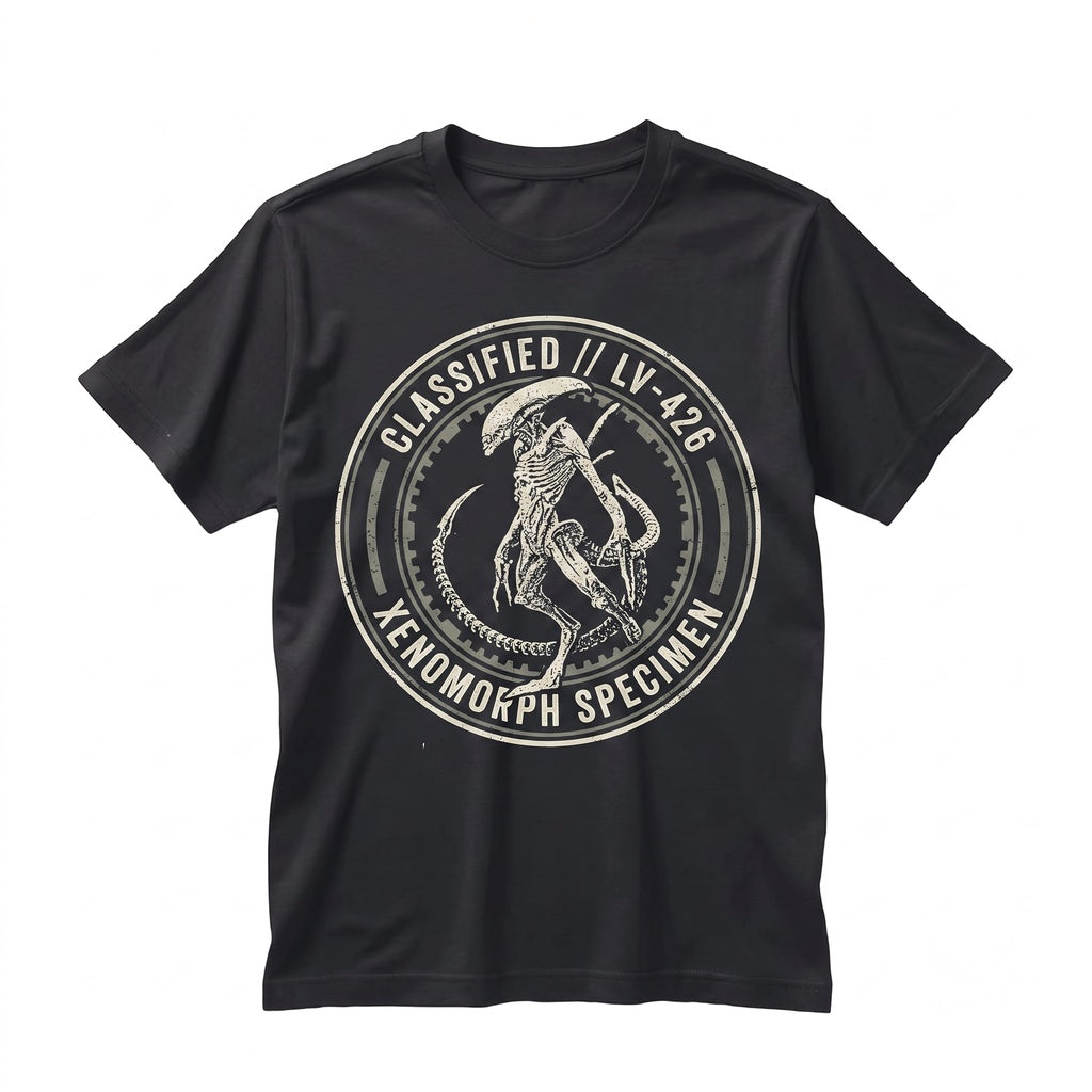 Vintage Japanese Sci-Fi Horror Movie Graphic Monster Apparel, Retro Extraterrestrial Unisex TShirt