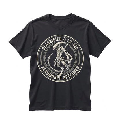 Vintage Japanese Sci-Fi Horror Movie Graphic Monster Apparel, Retro Extraterrestrial Unisex TShirt