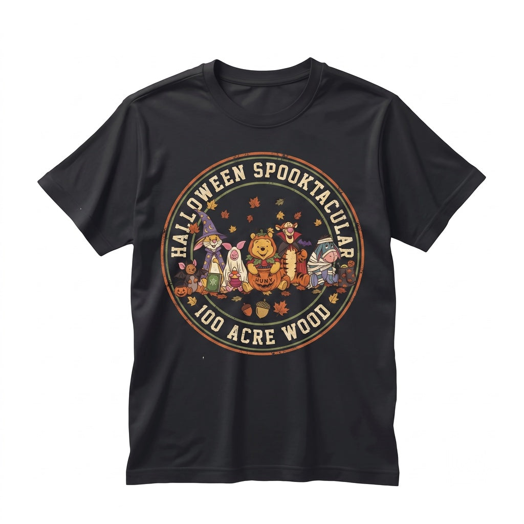 Silly Old Bear Cute Autumn Theme Park Vacation Spooky Season Unisex TShirt