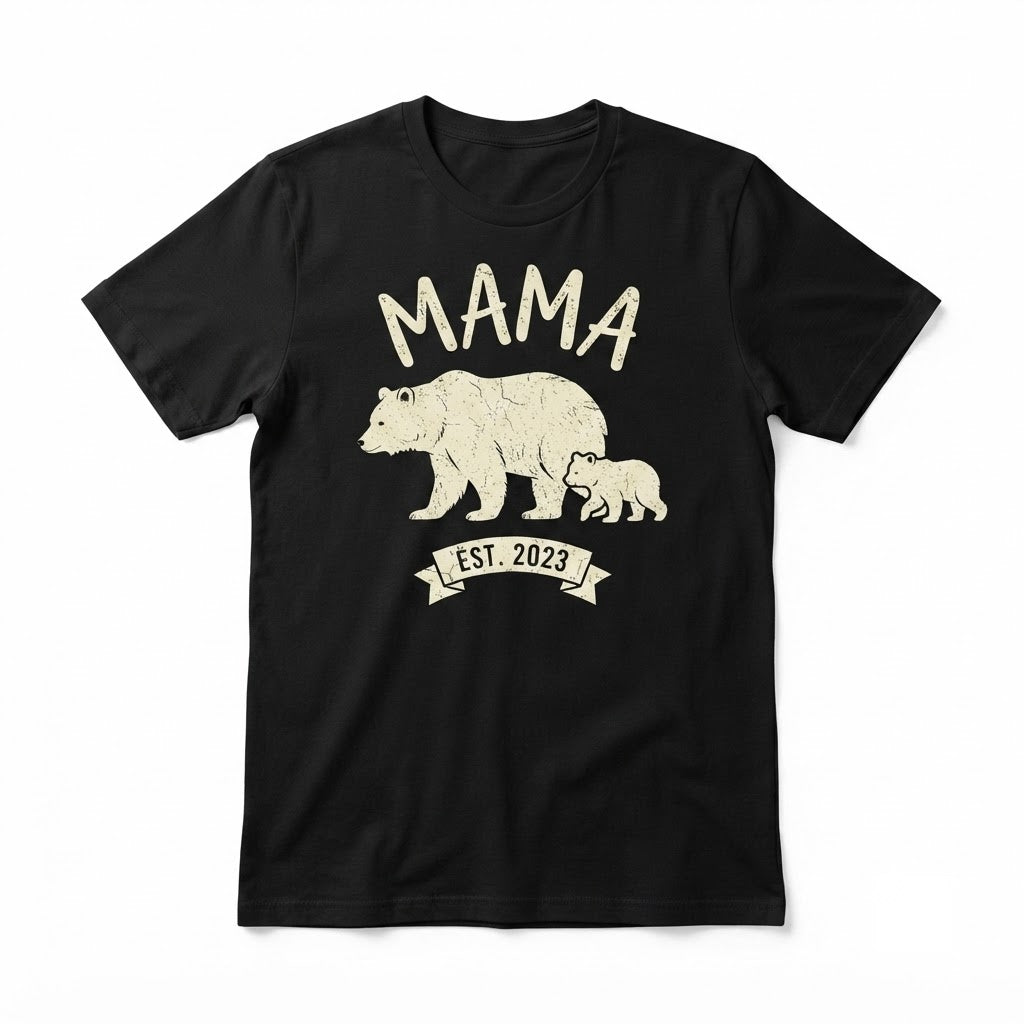 Family Bear Matching Apparel Auntie Gigi Mama Papa Top Unisex TShirt