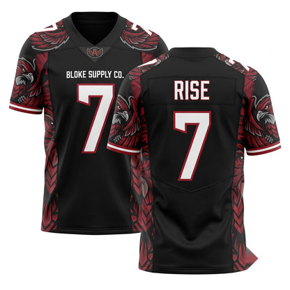 Unisex Breathable Stitched Athletic Football Fan Jersey - Lightweight Game Day Sports Shirt