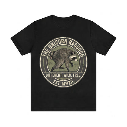 Jimothy Raccoon Apparel, Its OK To Be Different, Viral Internet Meme Clothing, Animal Humor Top Unisex TShirt