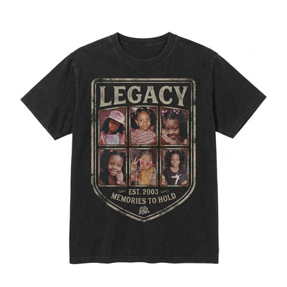 Personalized Custom 90s Retro Graphic Bootleg Rap Photo Print Unisex TShirt
