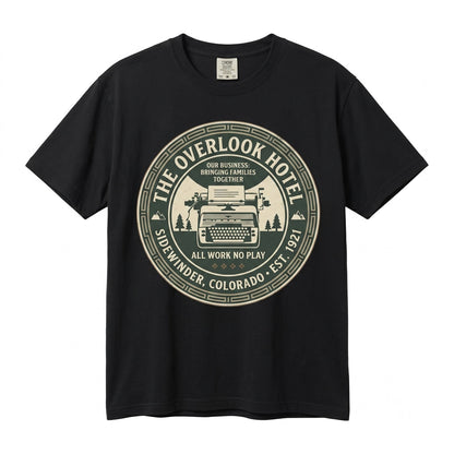 Vintage Overlook Hotel Horror Film Retro Graphic Unisex TShirt
