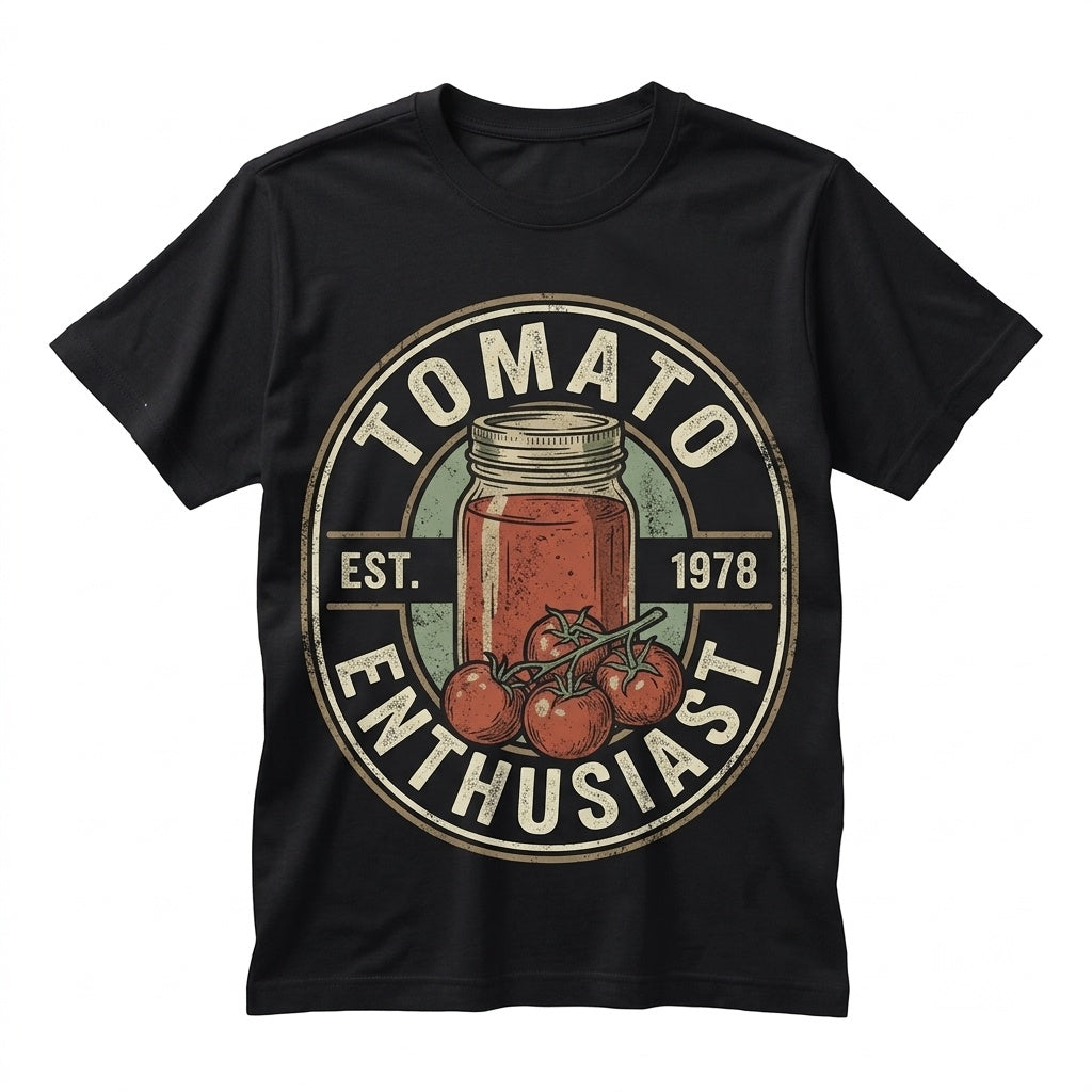 Tomato Enthusiast Vintage Graphic Tee Unisex TShirt