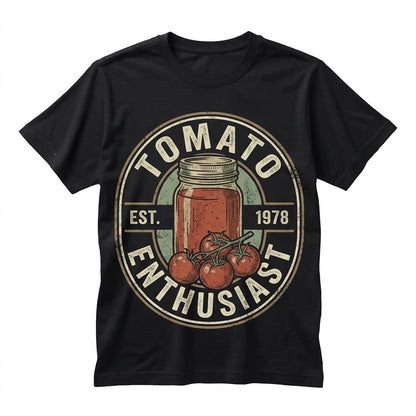 Tomato Enthusiast Vintage Graphic Tee Unisex TShirt