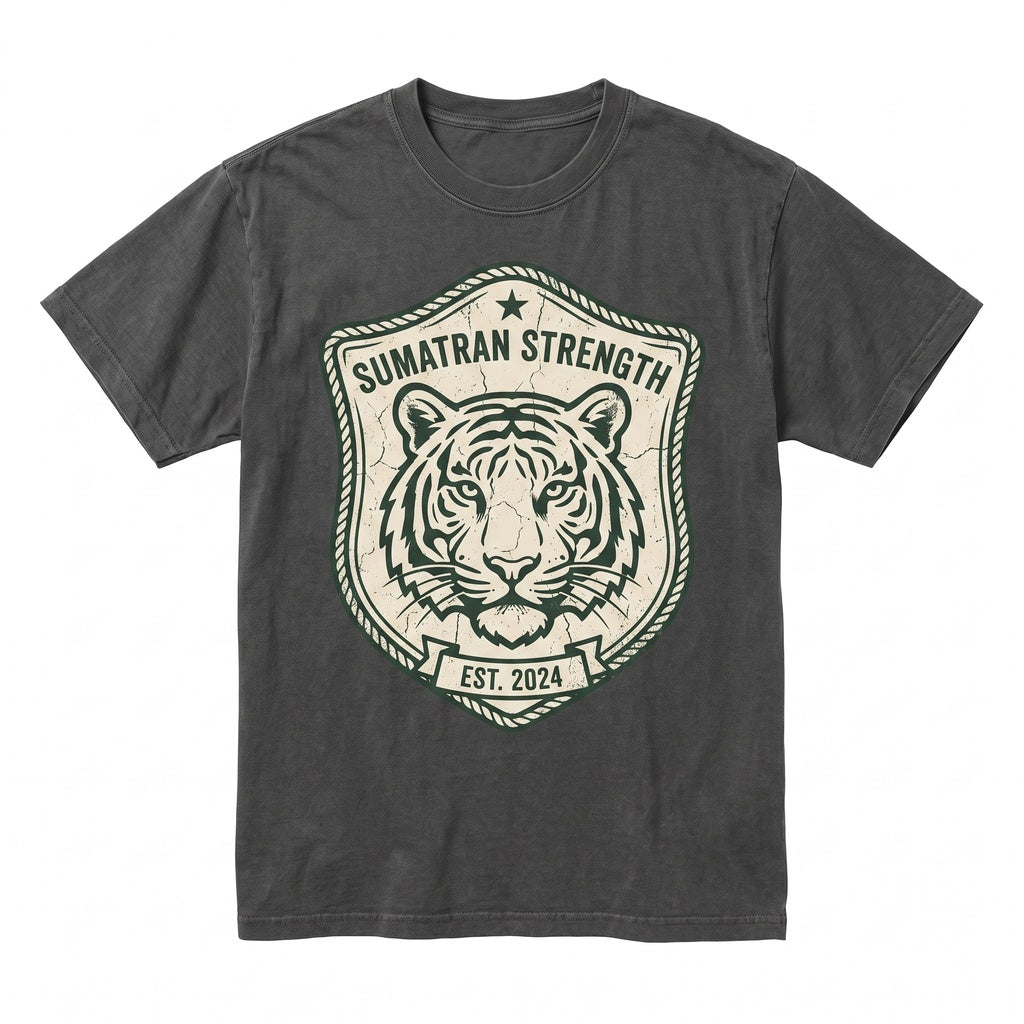 Cool Tiger Graphic Wild Animal Jungle Safari Kids Boys Girls Lover Gift Unisex TShirt