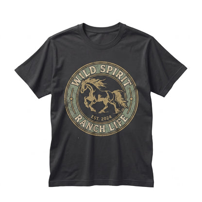 Retro Pixel Horse 8-bit Vintage Pixelated Aesthetic Unisex TShirt