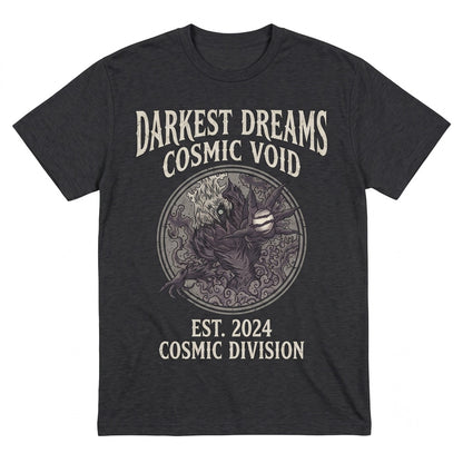 Darkrai Ghost Sleeveless Tank Top Vintage Wash Dark Fantasy Gothic Y2K Streetwear Anime Gift Unisex TShirt