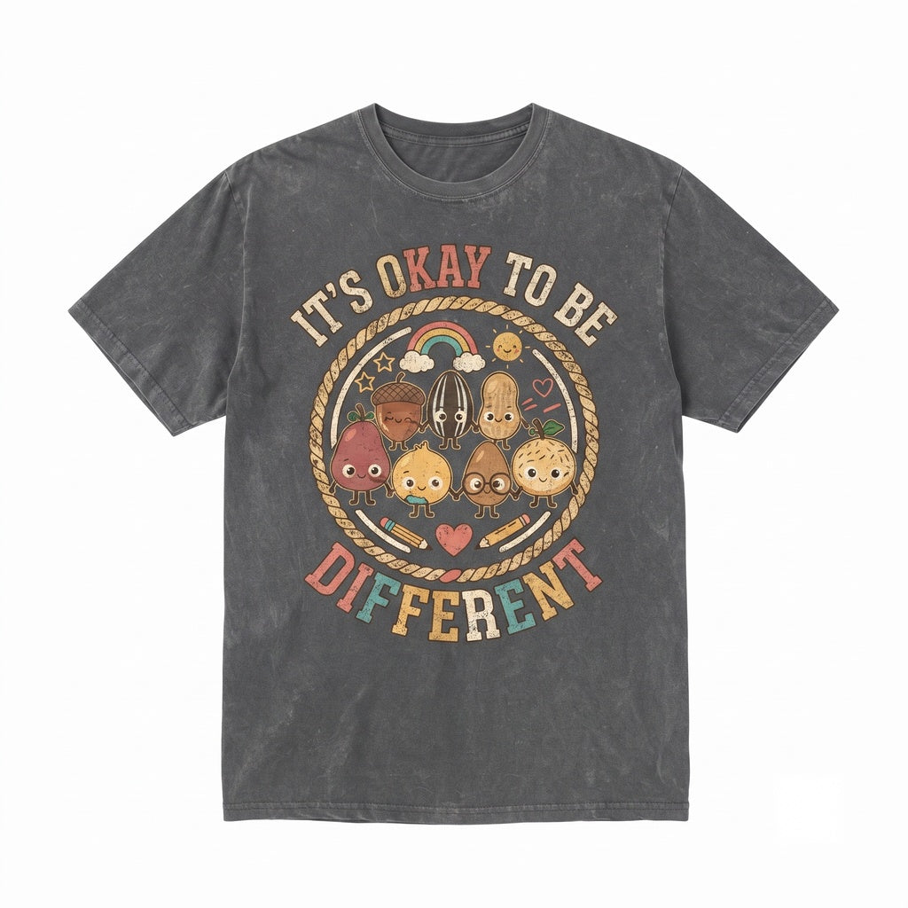 Fruit Graphic Special Education Teacher Inclusion Unisex TShirt