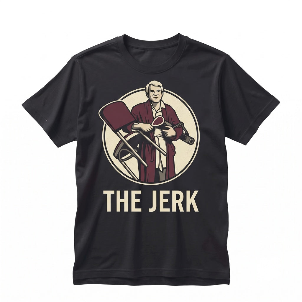 Navin R Johnson Steve Martin 1979 Cult Comedy Vintage Graphic Unisex TShirt