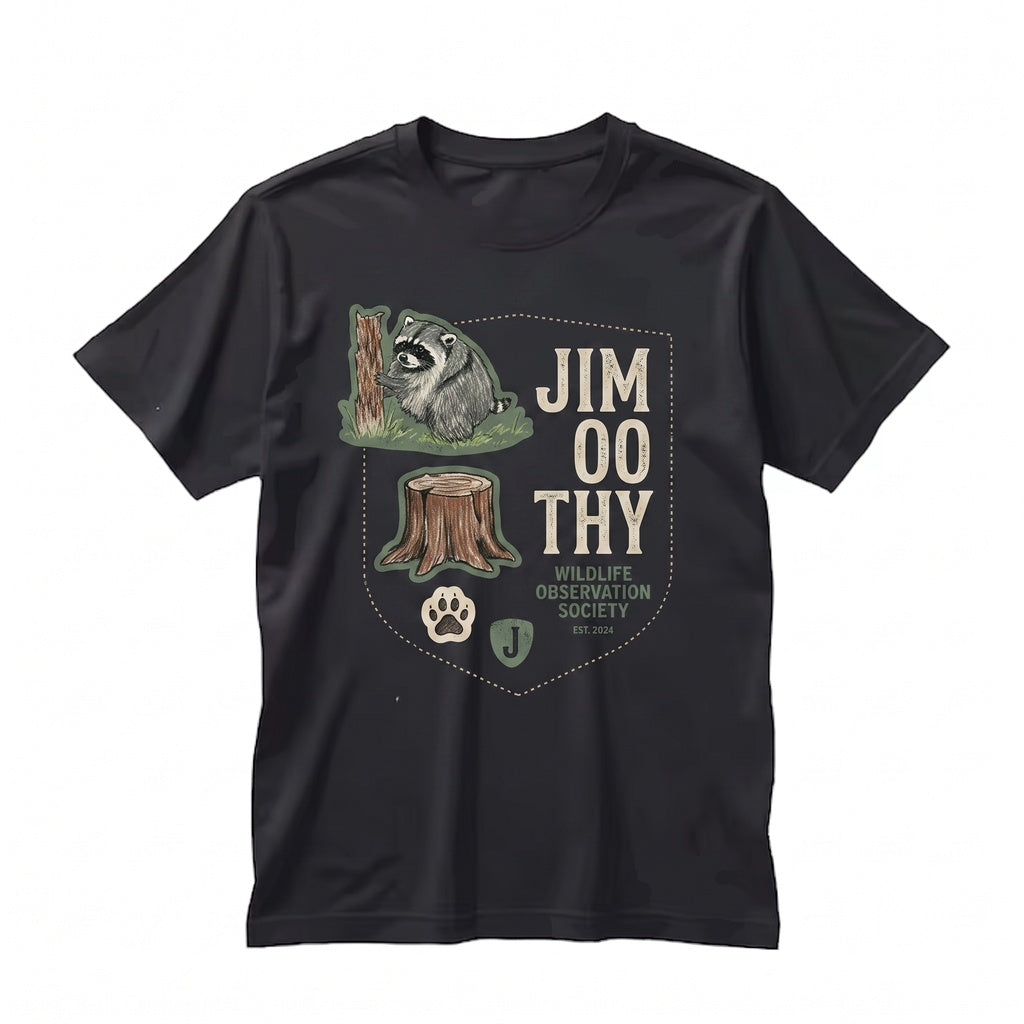 Jimothy Seattle Short Spine Raccoon Viral Funny Meme Animal Lover Graphic Unisex TShirt