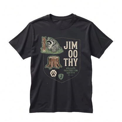 Jimothy Seattle Short Spine Raccoon Viral Funny Meme Animal Lover Graphic Unisex TShirt